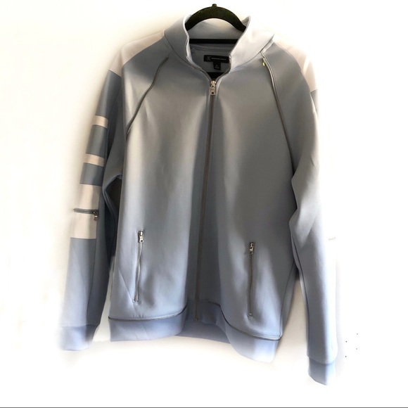 INC International Concepts blue jacket - Picture 1 of 13
